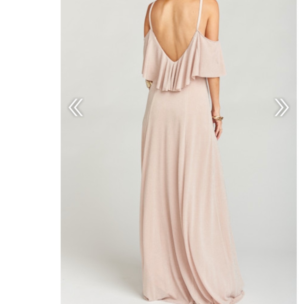 MUMU RENEE RUFFLE MAXI DRESS - Picture 4 of 5